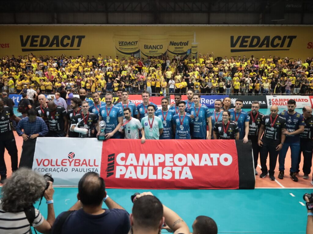 Suzano Vôlei é vice-campeão do Campeonato Paulista de Voleibol